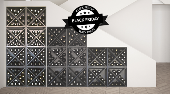 Take Advantage of our Black Friday Campaign to Purchase a Modern Wine Rack
