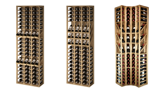 3 Types of Displays for Wine Storage